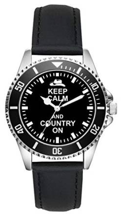 KIESENBERG Country Western Geschenk Artikel Idee Fan Uhr L-2141 von KIESENBERG