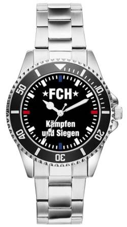 KIESENBERG Damenuhr Heidenheim Geschenk Artikel Idee Fan Armbanduhr Ø 33 mm Metallarmband Uhr D-2316 von KIESENBERG