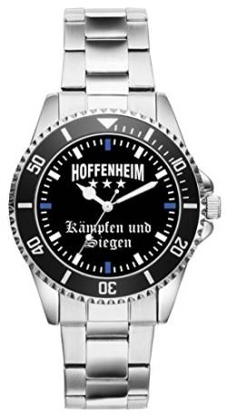 KIESENBERG Damenuhr Hoffenheim Geschenk Artikel Idee Fan Armbanduhr Ø 33 mm Metallarmband Uhr D-2311 von KIESENBERG