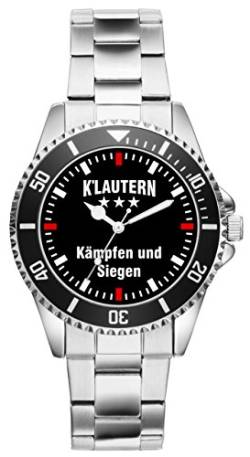KIESENBERG Damenuhr Kaiserslautern Geschenk Artikel Idee Fan Armbanduhr Ø 33 mm Metallarmband Uhr D-2284 von KIESENBERG