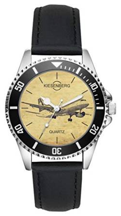 KIESENBERG Geschenk für Piloten Flugzeug Fans Uhr L-6309 von KIESENBERG