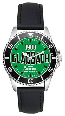 KIESENBERG Gladbach Geschenk Artikel Idee Fan Uhr L-6095 von KIESENBERG