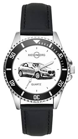 KIESENBERG Herrenuhr 2er Active Tourer seit 2021 Fan Armbanduhr Geschenk Analog Quartz Lederarmband Uhr L-5814 von KIESENBERG