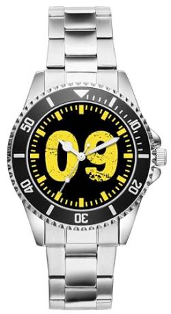 KIESENBERG Herrenuhr Armbanduhr Dortmund Geschenk Fan Artikel Analog Quartz Uhr 6313 von KIESENBERG