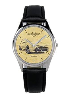 KIESENBERG Herrenuhr Banker Bitcoin Fan Armbanduhr Geschenk Analog Quartz Metallband Uhr 21134 von KIESENBERG