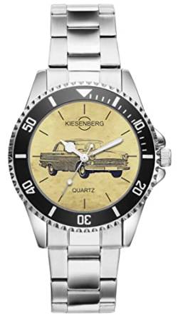 KIESENBERG Herrenuhr Kapitän 1959-1963 Fan Armbanduhr Geschenk Analog Quartz Metallband Uhr 5743 von KIESENBERG