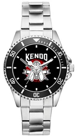 KIESENBERG Herrenuhr Kendo Kampfsport Fan Armbanduhr Geschenk Analog Quartz Metallband Uhr 21239 von KIESENBERG