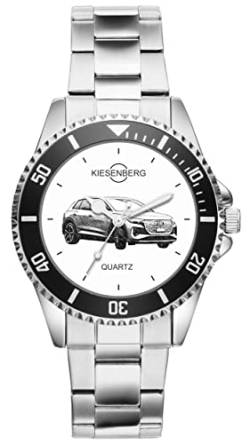 KIESENBERG Herrenuhr Q4 e-tron seit 2021 Fan Armbanduhr Geschenk Analog Quartz Metallband Uhr 5811 von KIESENBERG