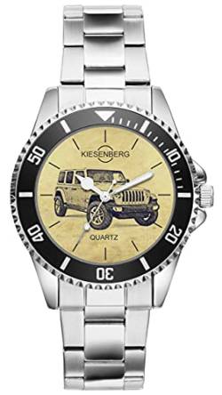 KIESENBERG Herrenuhr Wrangler JL Unlimited Fan Armbanduhr Geschenk Analog Quartz Metallband Uhr 5484 von KIESENBERG