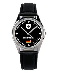 KIESENBERG Soldat Geschenk Artikel Bundeswehr Feuerwehr Uhr B-1020 von KIESENBERG