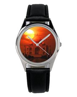 KIESENBERG Taj Mahal Geschenk Artikel Idee Fan Uhr B-2805 von KIESENBERG