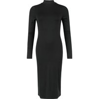KIHILIST by KILLSTAR - Gothic Kleid knielang - Flash Of Presence Midi Dress - S bis XXL - für Damen - Größe L - schwarz von KIHILIST by KILLSTAR