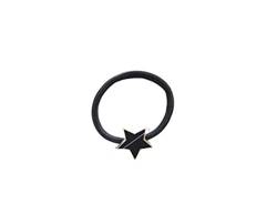 Metall Stern Haarseil Frauen elastisches Haarband Mädchen Kopfbedeckung Scrunchy Stirnbänder Sterne Haarschmuck (Color : T1, Size : 1SIZE) von KIKBAX