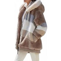 KIKI Allwetterjacke Damen Mantel Kapuzenjacke Winterjacke Warm Hoodie Pullover Jacken von KIKI