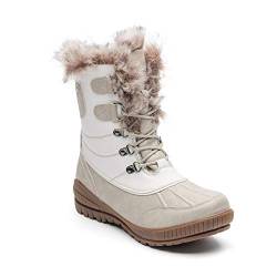 KIMBERFEEL Damen Aponi Schneestiefel, weiß von KIMBERFEEL