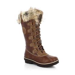 KIMBERFEEL Damen BeverlyChocolat40 Schneestiefel, Schokoladenbraun, 40 EU von KIMBERFEEL