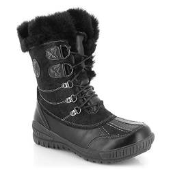 KIMBERFEEL Damen Delmoscharbon38 Schneestiefel, Carbon, 38 EU von KIMBERFEEL