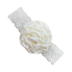 Gothic Vintage Spitze Blume Band Weibliche Gebunden Haar Sommer 3-Farbe Rose Geflochtenes Band Französisch Braut Haar Kopfschmuck Gothic Breite Kopfschmuck von KING TREMELLA