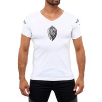 KINGZ T-Shirt mit ausgefallenem Adler-Print von KINGZ