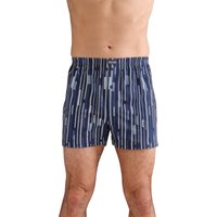 Sieh an! Herren Boxershorts marine-bedruckt von KINGsCLUB