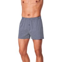 Sieh an! Herren Boxershorts marine-bedruckt von KINGsCLUB