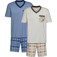 Sieh an! Herren Shortys, blau + natur von KINGsCLUB