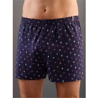 Witt Weiden Herren Boxershorts marine-bedruckt von KINGsCLUB