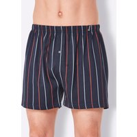 Witt Weiden Herren Boxershorts marine-gestreift + marine + marine-kariert von KINGsCLUB