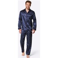 Witt Weiden Herren Pyjama nachtblau von KINGsCLUB