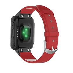 KINOEHOO Ersatzarmband kompatibel mit Garmin Forerunner 35/30 Armband Weiche Uhrenarmbänder.(rot) von KINOEHOO