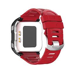 KINOEHOO Ersatzarmband kompatibel mit Garmin Forerunner 920XT Armband Weiche Silikon Uhrenarmbänder.(rot) von KINOEHOO