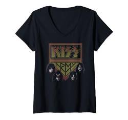 KISS - KISS Armee Porträt T-Shirt mit V-Ausschnitt von KISS