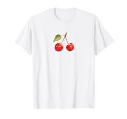 Cute Cherry Cherries | Coquette Baby Y2K Grunge Aesthetic T-Shirt von KITTEN COQUETTE