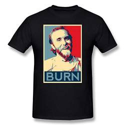 Burzum T Shirt Varg Vikernes Burn Basic Harajuku T Shirt Black M von KLA