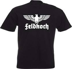 Feldkoch Casual T Shirt Black XL von KLA