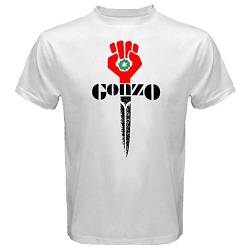 Journalism Hunters Thompson Gonzo Journalist Cool Fist Knife Shirt T Shirt White L von KLA