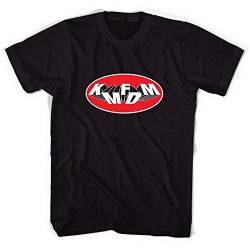 KMFDM Oval Logo T Shirt Hip Hop Clothing Fitness Short Sleeve Top Tee Black L von KLA