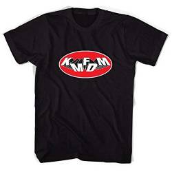 KMFDM Oval Logo T Shirt Hip Hop Clothing Fitness Short Sleeve Top Tee Black S von KLA