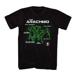 Starship Troopers Movie The Arachid Mobile Infantry Adult T Shirt Black M von KLA