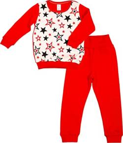 KLEKLE Baby Mädchen und Jungen 2-teiliges Schlafanzug - Kinder Pyjamas - Schlafanzug Langarm - 100% Baumwolle von KLEKLE