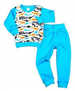 KLEKLE Baby Mädchen und Jungen 2-teiliges Schlafanzug - Kinder Pyjamas - Schlafanzug Langarm - 100% Baumwolle von KLEKLE