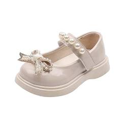 Prinzessin Schuhe MäDchen 30 Mary Jane Halbschuhe Kleid Schuhe Slip-on Einzelne Schuhe Tanzschuhe mit Bowknot Cosplay Schuhe Pumps Schuhe Weichen Sohle Performance Uniformschuhe Festliche Lederschuhe von KLGR