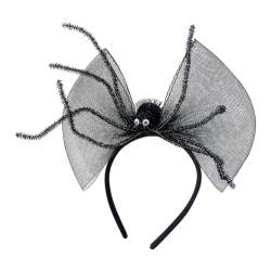 KLOVA Halloween Frauen Stirnband Spinnen Stirnbänder Haarschmuck Hoop Band Web Hüte Kopfbedeckung Fledermaus Erwachsene Kopf Dekor Party Geschenk von KLOVA