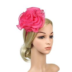 KLOVA Übergroße Blume Form Stirnbänder für Frau Mädchen Haarband für Bankett Haar Hoop Mehrzweck Haarband zum Fotografieren von KLOVA