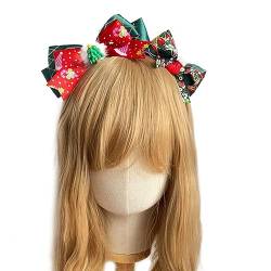 KLOVA Weihnachten Lolitas Haarspange mit Hut/Hirschgeweih Verzierungen Handgemachte Lolitas Haarschmuck für kleine Mädchen Frauen von KLOVA