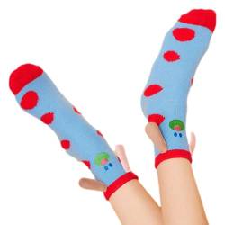 Fuzzy-Socken für Damen,Bequeme Thermosocke | Lustige Cartoon atmungsaktive elastische weiche gemütliche Socken für Frauen für Mädchen Frauen zu Hause schlafen Klufo von KLUFO