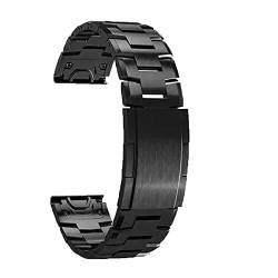 KLVN 22 26 mm Smartwatch-Armband aus Titanlegierung, Ersatzarmband für Garmin Fenix 7 7X 6 6X Pro 5 5X Plus 3 HR 935 MK2 Enduro Zubehör, 22mm Fenix 6 6Pro, Achat von KLVN