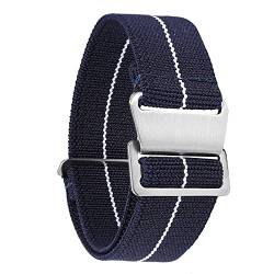 KLVN Nato-Armband für Garmin Vivoactive 4 3 / Venu SQ 2 Plus, 60S, 20 mm, Fallschirm, elastisch, Nylon, 22 mm, For Forerunner 245 245M, Achat von KLVN