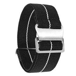 KLVN Nato-Armband für Garmin Vivoactive 4 3 / Venu SQ 2 Plus, 60S, 20 mm, Fallschirm, elastisch, Nylon, 22 mm, For Vivoactive 4, Achat von KLVN