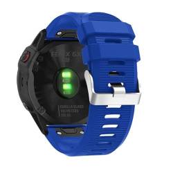 KLVN Smartwatch-Silikon-Armband für Garmin Fenix 5X Plus 6X Pro 7X 3 3HR 26 mm Schnellverschluss-Armband Descent MK1/MK2, 26mm For Fenix 5X 5XPlus, Achat von KLVN
